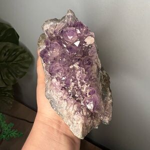 Purple Amethyst Crystal Geode
